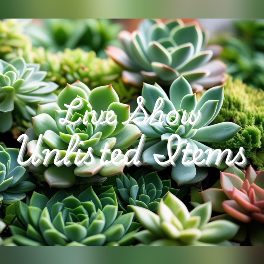 Unlisted Live Show Items